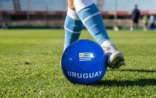 Pelota de Fútbol Azul N.º 5 Uruguay --- POR UNIDAD  - imagen 2