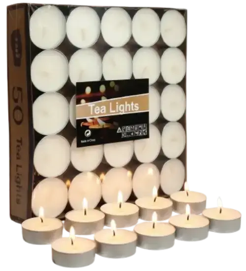 PACK VELAS BLANCAS - imagen 1