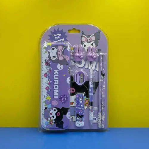 Set de Útiles Escolares Diseño Kuromi - imagen 2