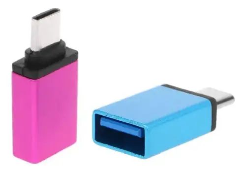 ADAPTADOR OTG USB LIGHTNING ABS VARIOS COLORES - imagen 3