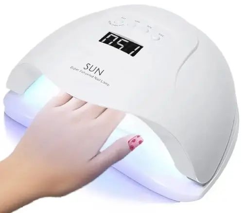 LÁMPARA UV 57LED SECADOR DE UÑAS DIGITAL 220V 86W 29.5x21.2x11.2cm - imagen 3