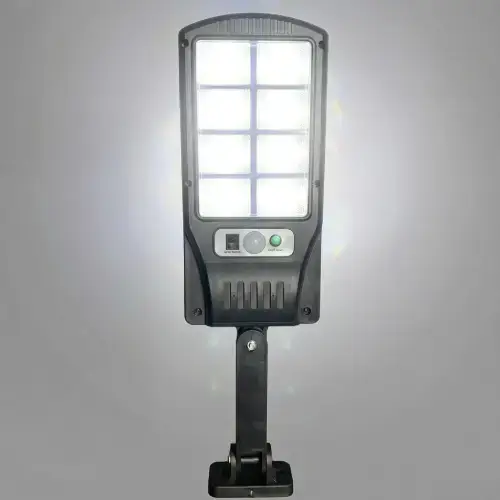 Foco 8 Led Luz Solar Exterior 90 W Con Control - imagen 3