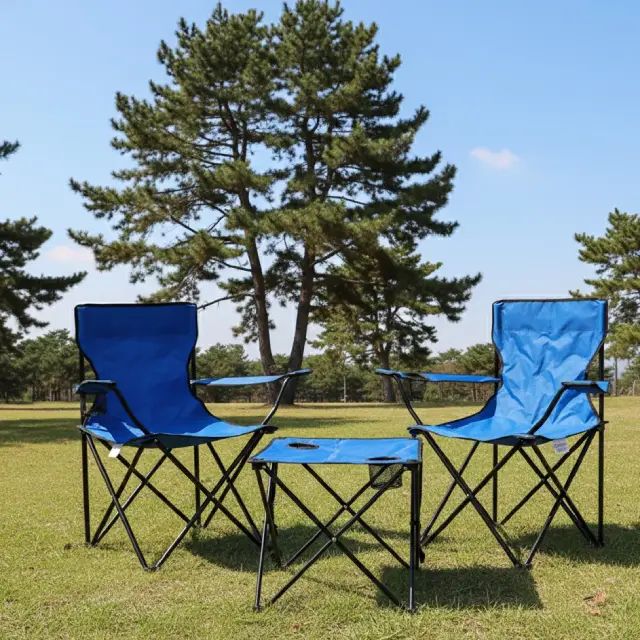 Set Sillas Y Mesa Para Camping Plegables - imagen 2