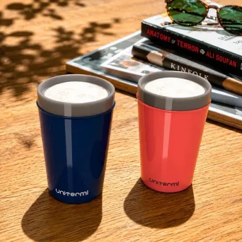 VASO MUNIQUE UNITERMI VARIOS COLORES POLIURETANO 350ml 9x9x14cm - imagen 3