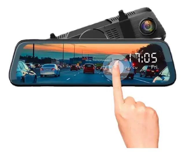 Espejo Retrovisor Digital con Cámara Dashcam y Pantalla Táctil 10" - imagen 2