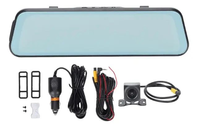 Espejo Retrovisor Digital con Cámara Dashcam y Pantalla Táctil 10" - imagen 3