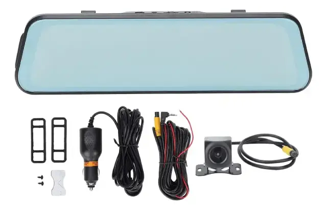 Espejo Retrovisor Digital con Cámara Dashcam y Pantalla Táctil 10" - imagen 3