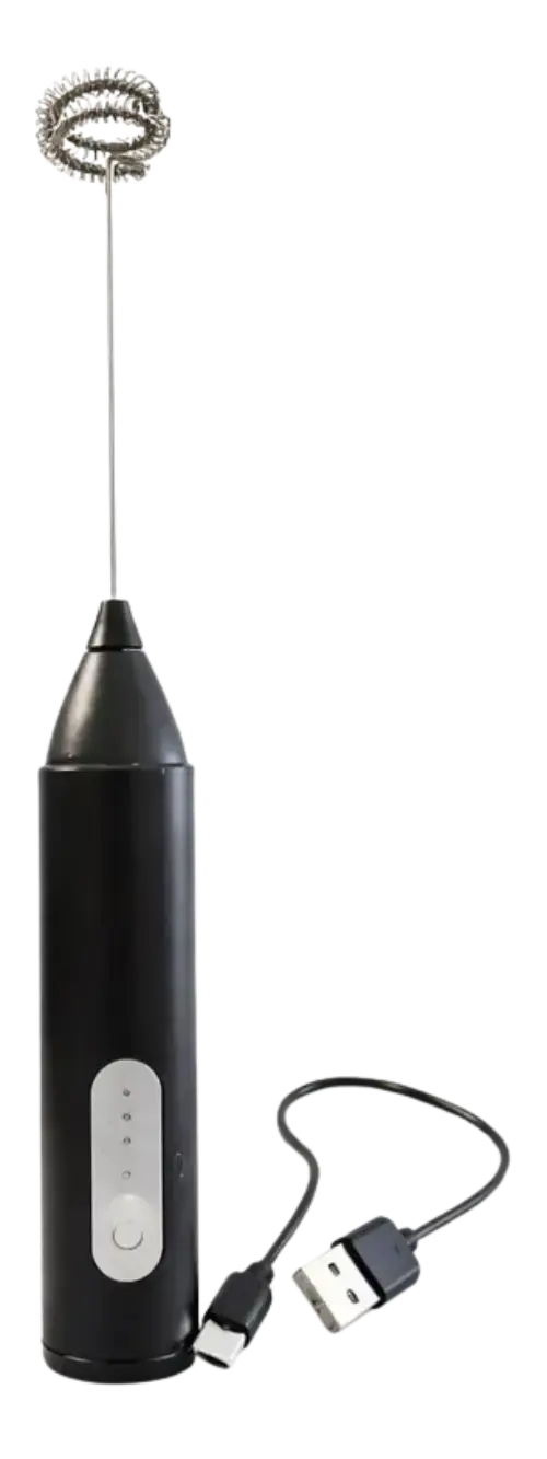 Batidor Eléctrico Recargable Espumador de Leche USB - imagen 1
