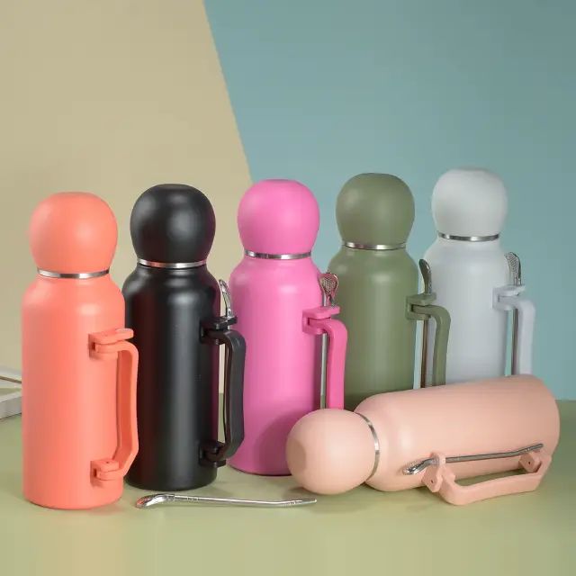 Termo Aislante De Acero Inoxidable Para Yerba Mate - imagen 2