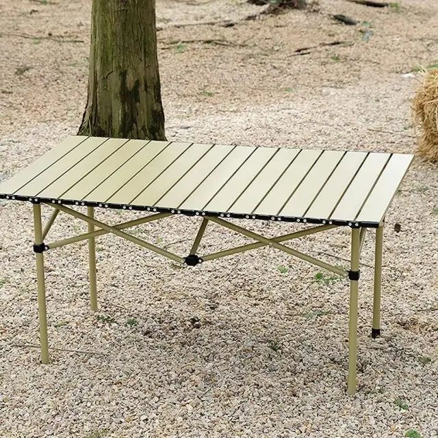 Juego De Mesa Portátil Plegable Para Acampar Al Aire Libre De 6 Sillas - imagen 2