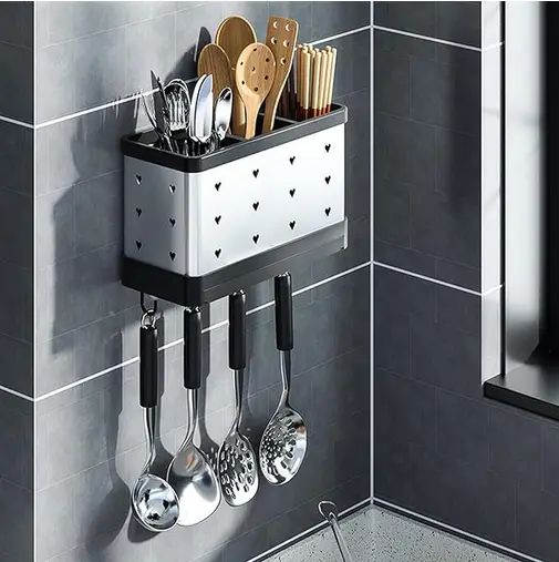 Organizador de utensilios de cocina, estante de almacenamiento - imagen 3