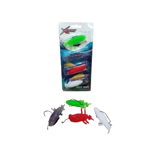 Set de 4 Señuelos Varios Colores - imagen 1