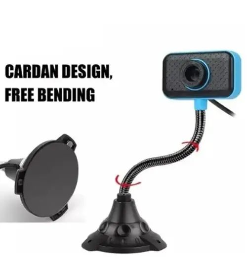 WEBCAM USB 640X480p CON MICRÓFONO Y BASE 6.5x4x22cm - imagen 3