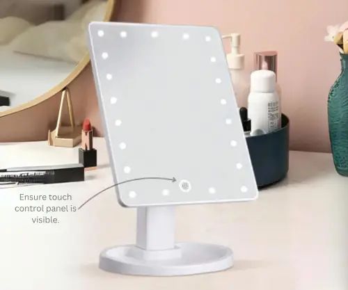 ESPEJO CON LUZ LED ARTICULABLE - imagen 3