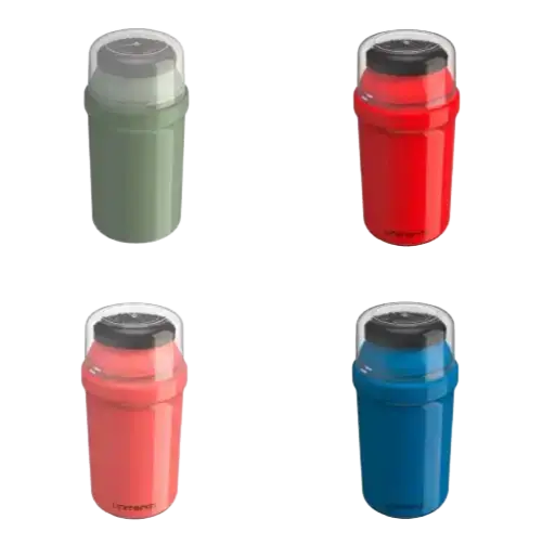 BOTELLA FANO KIDS UNITERMI VARIOS COLORES POLIURETANO 300ml 8,5x8,5x17cm - imagen 1
