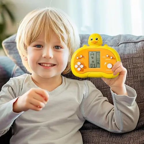 CONSOLA INFANTIL CON JUEGOS VARIOS DISEÑOS 14,2x13x4,4cm - imagen 2
