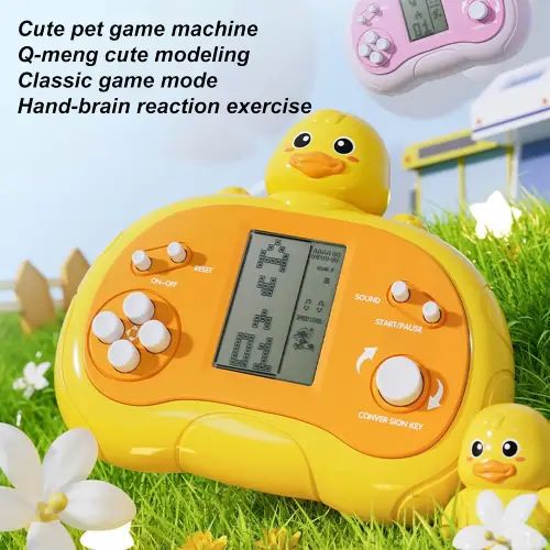 CONSOLA INFANTIL CON JUEGOS VARIOS DISEÑOS 14,2x13x4,4cm - imagen 3