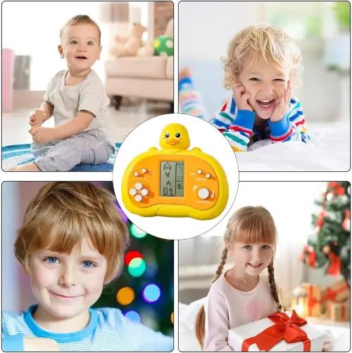 CONSOLA INFANTIL CON JUEGOS VARIOS DISEÑOS 14,2x13x4,4cm - imagen 4