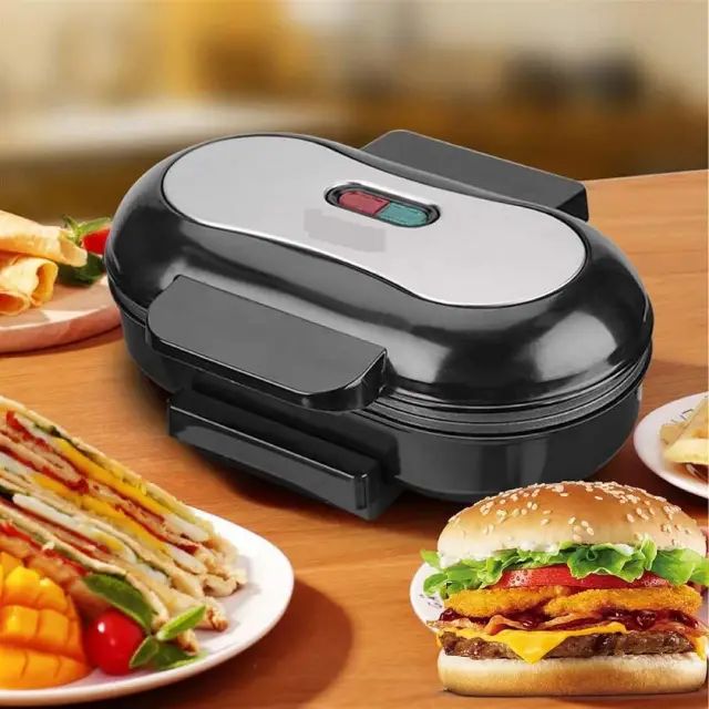 Plancha Eléctrica Hamburguesera Multiusos - imagen 2