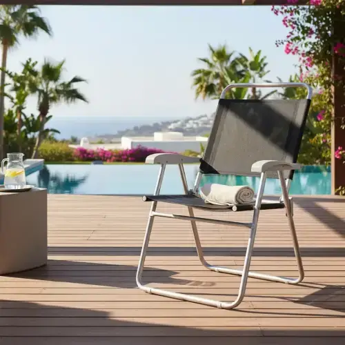 SILLA MASTER PLUS ALUMINIO MOR - imagen 2