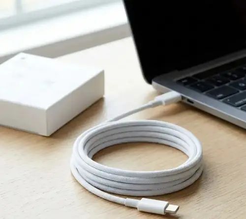 CABLE REFORZADO CARGA RÁPIDA TREQA TIPO C A TIPO C iPHONE 15/16/17 60W 1M - imagen 2