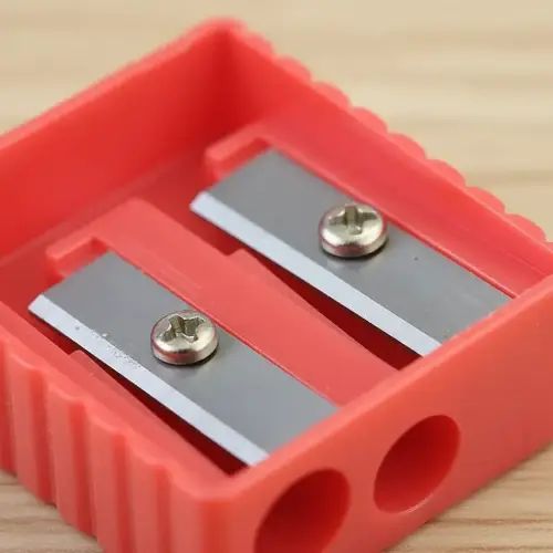 SACAPUNTAS DOBLE PARA LÁPIZ DE MAQUILLAJE - imagen 2